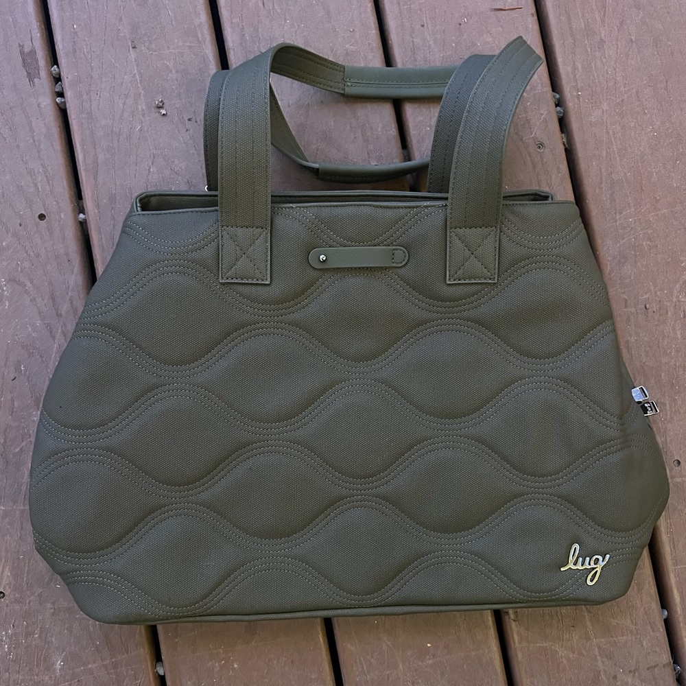 Lug carryall Olive Green Tempo Travel Tote